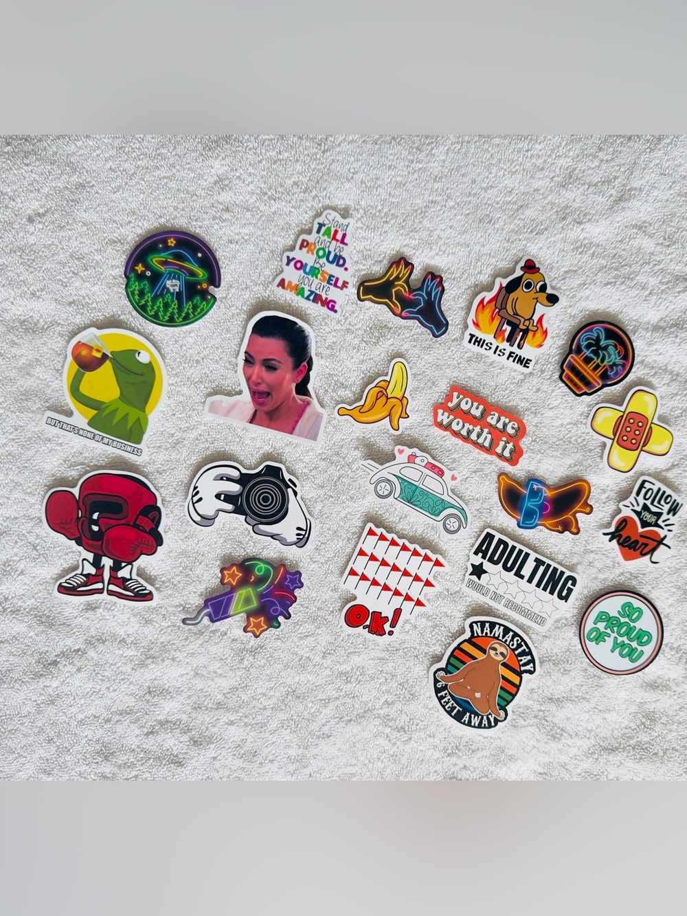 Sticker Assortment - Colorful Mixed Designs